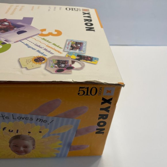 Xyron Model 510 Laminator Labels and Magnet Maker Crafts  MACHINE up to 5" wide - Picture 11 of 13